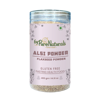 byPureNaturals Gluten Free Alsi Atta (Flaxseed Powder Flour)- 400 Gm - BuyPureNaturals