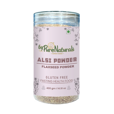 byPureNaturals Gluten Free Alsi Atta (Flaxseed Powder Flour)- 400 Gm - BuyPureNaturals