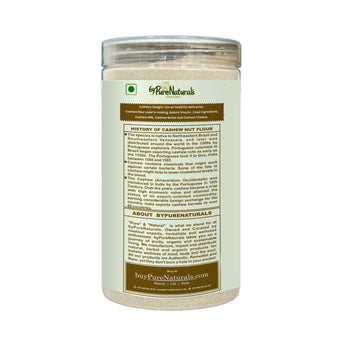 byPureNaturals Gluten Free Kaju Atta (Cashew Flour)- 500 Gm - BuyPureNaturals