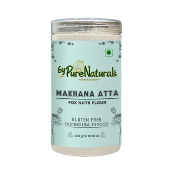 byPureNaturals Gluten Free Makhana Atta (Fox Nuts Flour)- 300 Gm - BuyPureNaturals