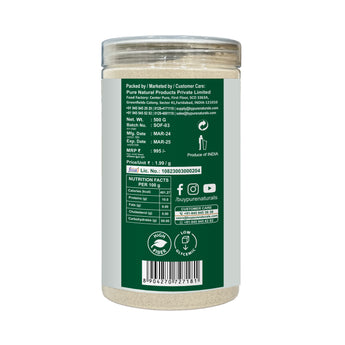 byPureNaturals Gluten Free Soy Atta (Soybean Flour)- 500 Gm - BuyPureNaturals