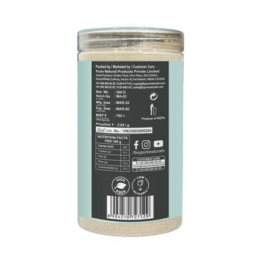 byPureNaturals Gluten Free Makhana Atta (Fox Nuts Flour)- 300 Gm - BuyPureNaturals