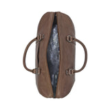 GOALU PURE LEATHER DUFFLE GYM BAG | TRAVEL WEEKENDER CABIN BAG-CAMEL BROWN - BuyPureNaturals
