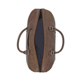 GOALU PURE LEATHER DUFFLE GYM BAG | TRAVEL WEEKENDER CABIN BAG-CAMEL BROWN - BuyPureNaturals