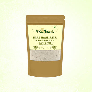 byPureNaturals Gluten Free Urad Daal Atta (Black Lentils Flour)- 250 Gm - BuyPureNaturals