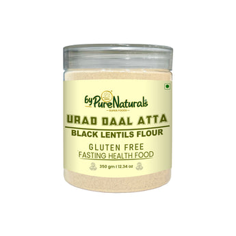byPureNaturals Gluten Free Urad Daal Atta (Black Lentils Flour)- 350 Gm - BuyPureNaturals