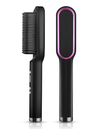 Hair Straightening Brush Comb