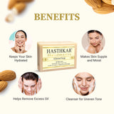 Hasthkar Handmade Glycerine Almond Soap- 125gm - BuyPureNaturals