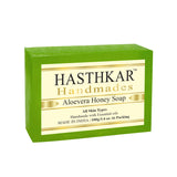 Hasthkar Handmade Glycerine Aloevera Honey Soap- 100gm - BuyPureNaturals
