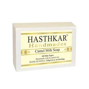 Hasthkar Handmades Glycerine Natural Camel Milk Soap - 125gm
