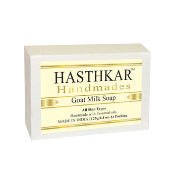 Hasthkar Handmade Glycerine Goat Milk Soap- 125gm - BuyPureNaturals