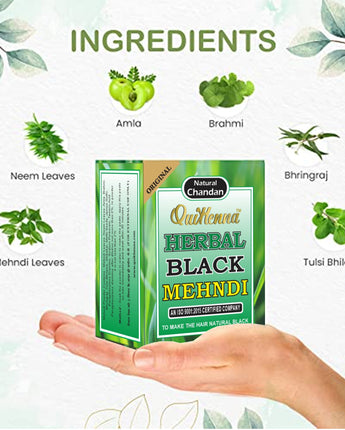 QuikHenna Herbal Black Mehndi byPureNaturals-1
