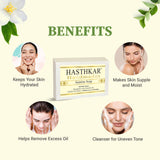 Hasthkar Handmade Glycerine Jasmine Soap- 125gm - BuyPureNaturals