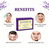 Hasthkar Handmade Glycerine Lavender Soap- 125gm - BuyPureNaturals