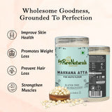 byPureNaturals Gluten Free Makhana Atta (Fox Nuts Flour)- 300 Gm - BuyPureNaturals