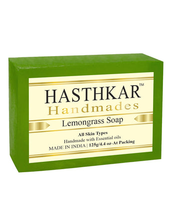 Hasthkar Handmades Glycerine Natural Lemon grass Soap 125Gm