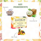 Hasthkar Handmade Glycerine Mix Fruit Soap- 125gm - BuyPureNaturals