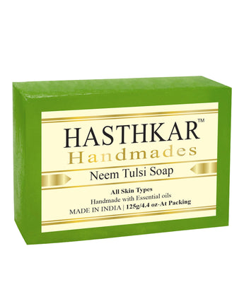 Hasthkar Handmades Glycerine Natural Neem tulsi Soap 125Gm