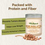 byPureNaturals Gluten Free Sing Dana Atta (Peanuts Flour)- 250 Gm - BuyPureNaturals