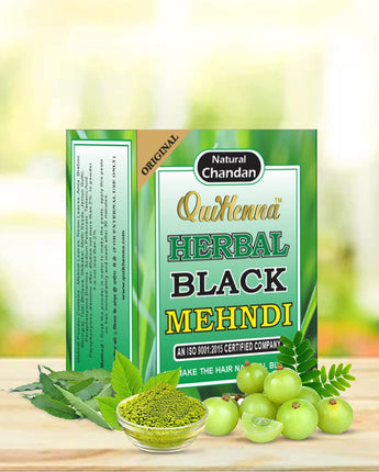 QuikHenna herbal black Mehndi byPureNaturals 