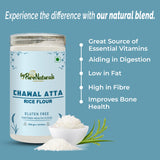 byPureNaturals Gluten Free Chawal Atta (Rice Flour)- 650 Gm - BuyPureNaturals