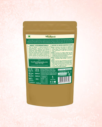 byPurenaturals Singhara Atta - Water Chestnut Flour- GLUTEN FREE READY TO USE ATTA 350gm