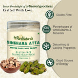 byPureNaturals Gluten Free Singhara Atta (Water Chestnut Flour)- 350 Gm - BuyPureNaturals
