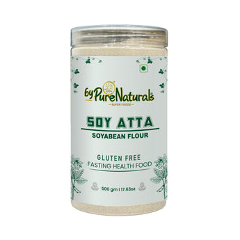 byPureNaturals Gluten Free Soy Atta (Soybean Flour)- 500 Gm - BuyPureNaturals