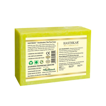 Hasthkar Handmades Glycerine Natural Tea tree Soap - 125gm