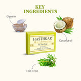 Hasthkar Handmade Glycerine Tea Tree Soap- 125gm - BuyPureNaturals