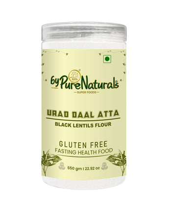 byPurenaturals Urad Daal Atta Flour Jar Pure Ready to Use Vrat Atta - Ready to Use Vrat Atta
