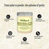 byPureNaturals Gluten Free Urad Daal Atta (Black Lentils Flour)- 350 Gm - BuyPureNaturals