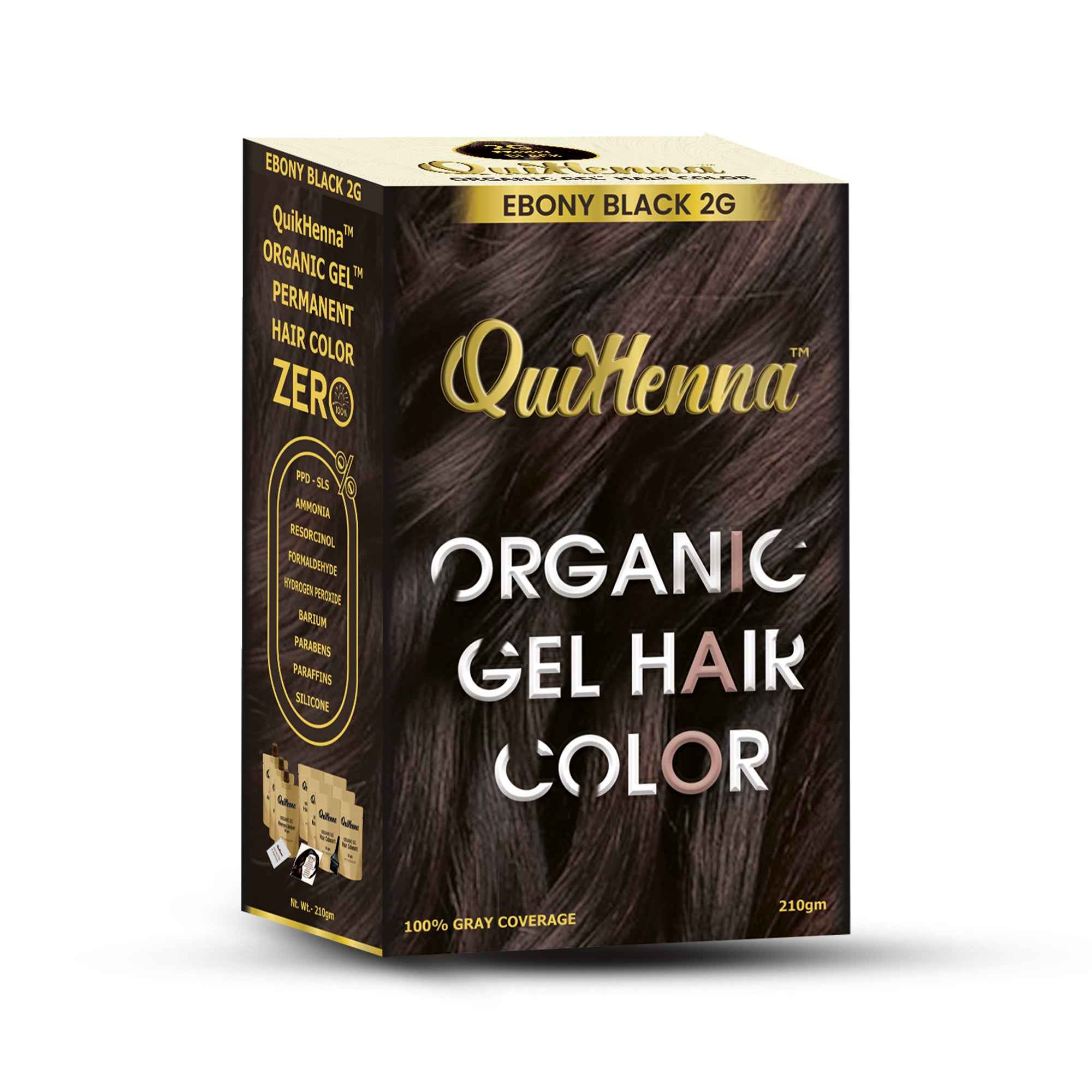 QuikHenna Organic Gel Hair Colour