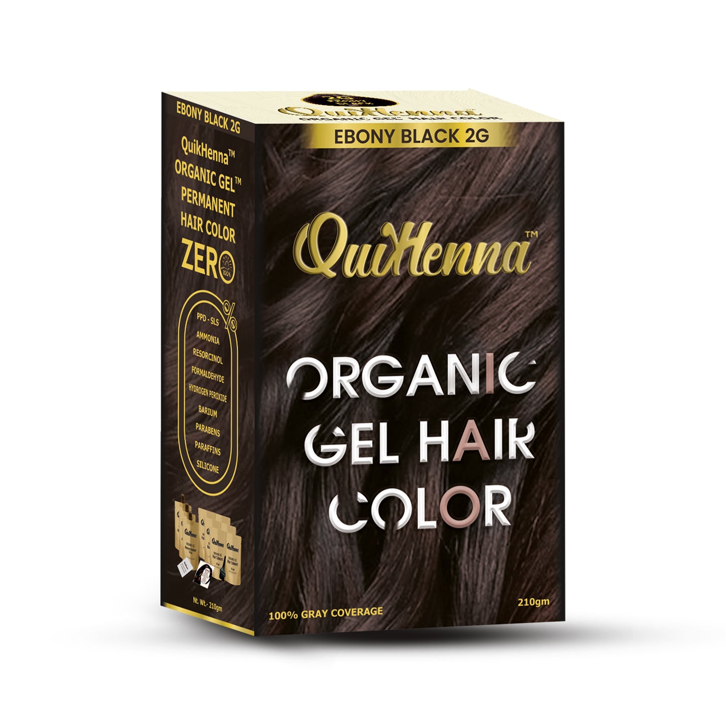 QuikHenna Organic Gel Hair Colour-33