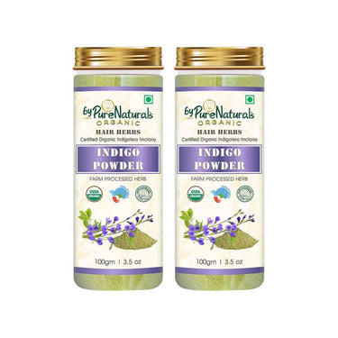 byPureNaturals 100% Organic Indigo Powder- 100 Gm