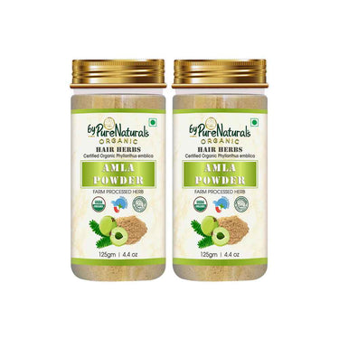 byPureNaturals 100% Organic Amla Powder- 125 Gm