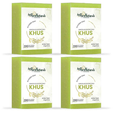 byPureNaturals SLS & Paraben Free Khus Soap- 125gm