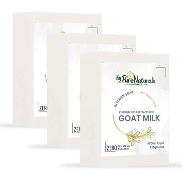 byPureNaturals SLS & Paraben Free Goat Milk Soap- 125gm