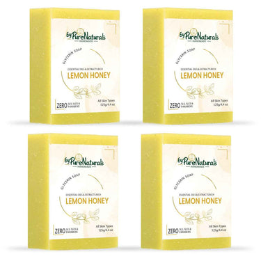 byPureNaturals SLS & Paraben Free Lemon Honey Soap- 125gm