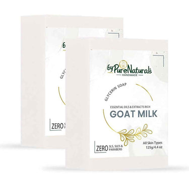 byPureNaturals SLS & Paraben Free Goat Milk Soap- 125gm