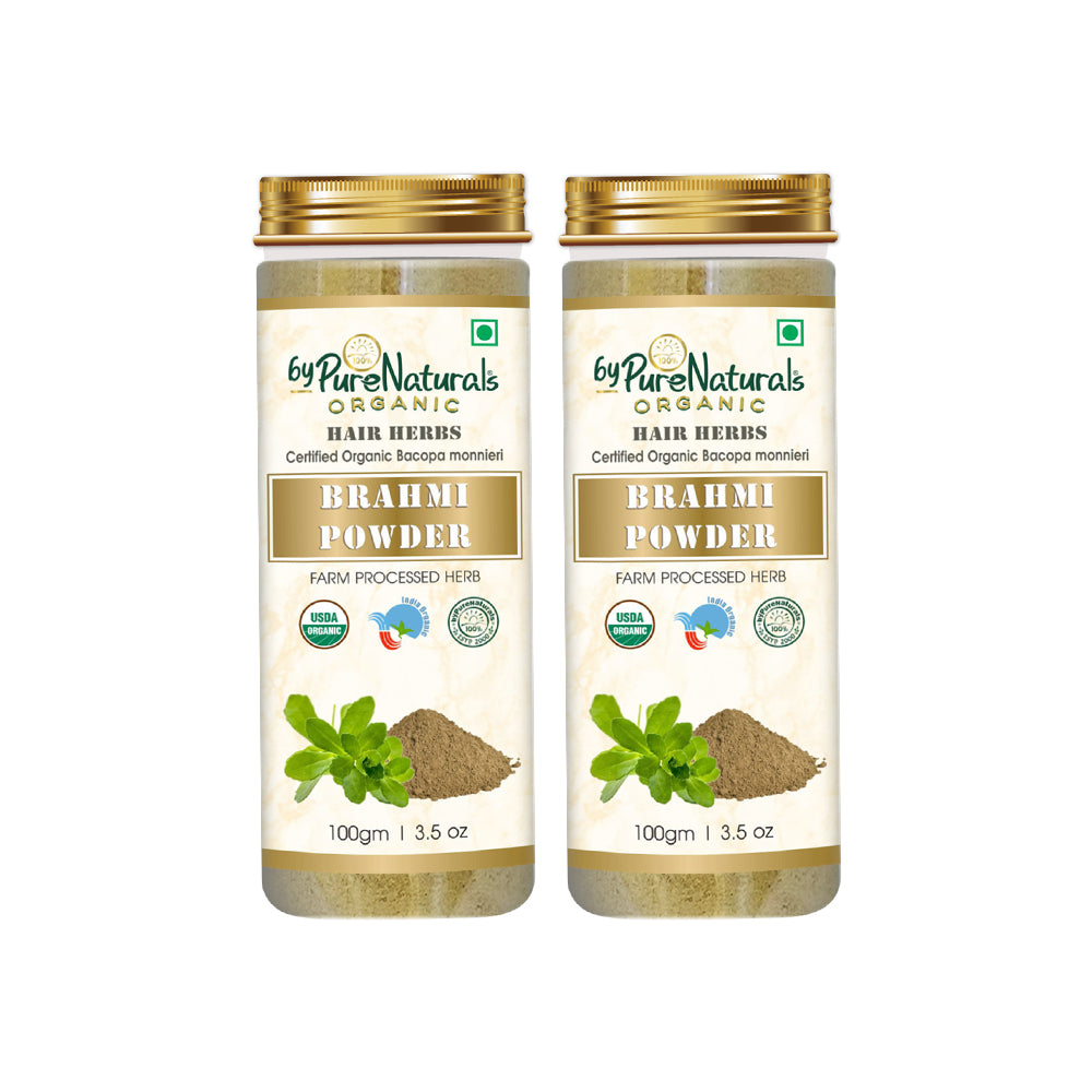 Organic Brahmi Herb Powder byPureNaturals-7