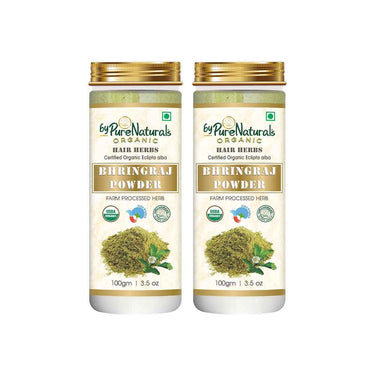 byPureNaturals 100% Organic Bhringraj Powder- 100 Gm