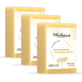 byPureNaturals SLS & Paraben Free Chandan Haldi Soap- 125gm - BuyPureNaturals