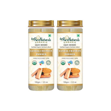 byPureNaturals 100% Organic Sandal Chandan Powder- 100 Gm