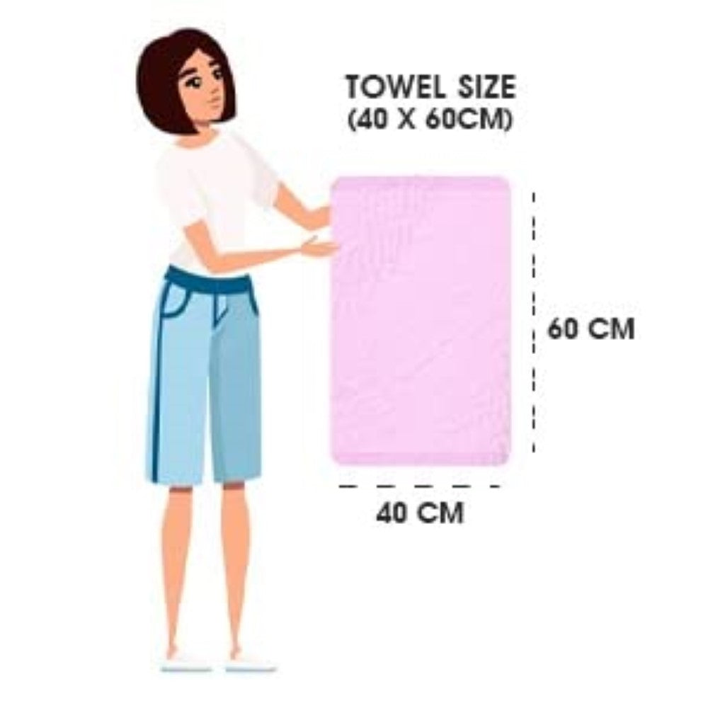 bypurenaturals hand spa gym face towel indigo pink brown men and women