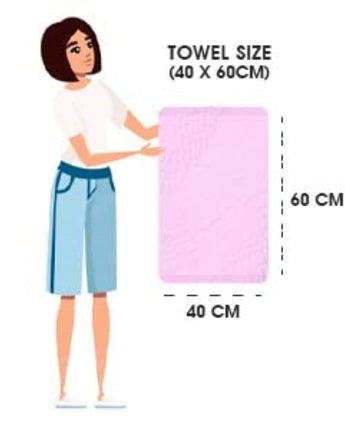 bypurenaturals hand spa gym face towel indigo pink brown men and women