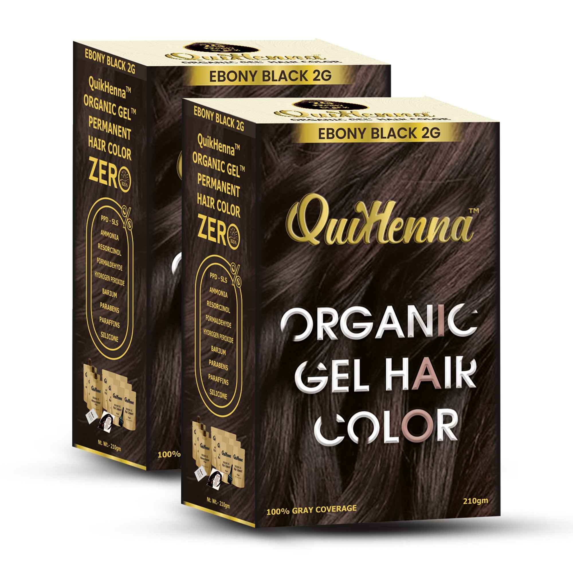 QuikHenna Organic Gel Hair Colour