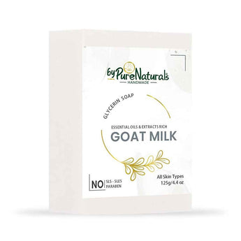 byPureNaturals SLS & Paraben Free Goat Milk Soap- 125gm