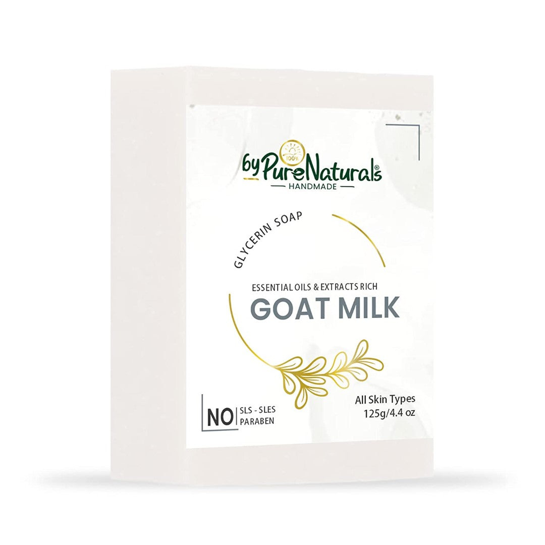 byPureNaturals Organic Goat Milk Soap For Men Women 125gm