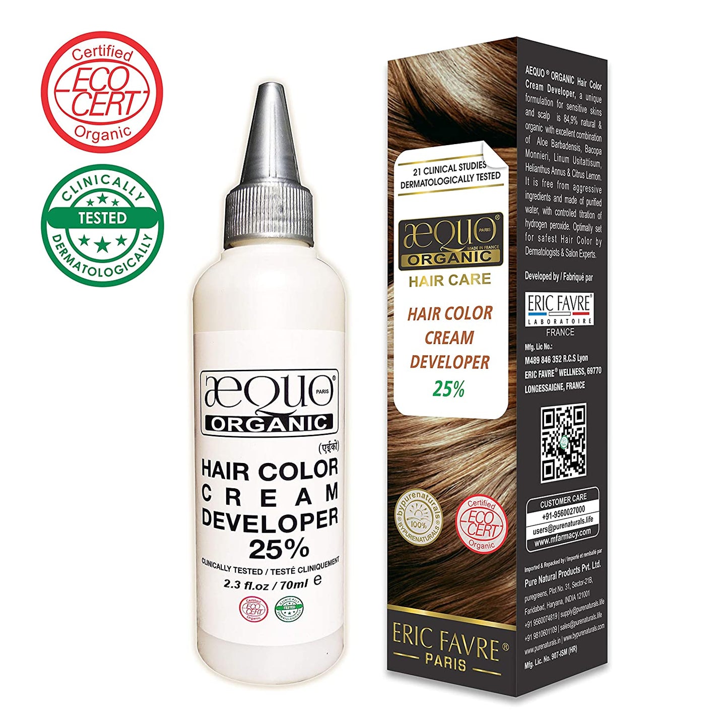 Organic Hair Colour Developer byPureNaturals- 70 ml-2